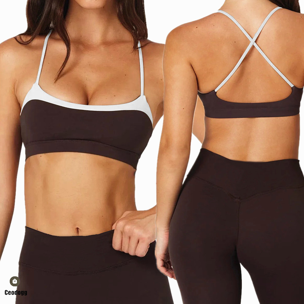 Pilates Yoga Outfit - Pad Yoga Sutyen Kadınlar Için Pantolon