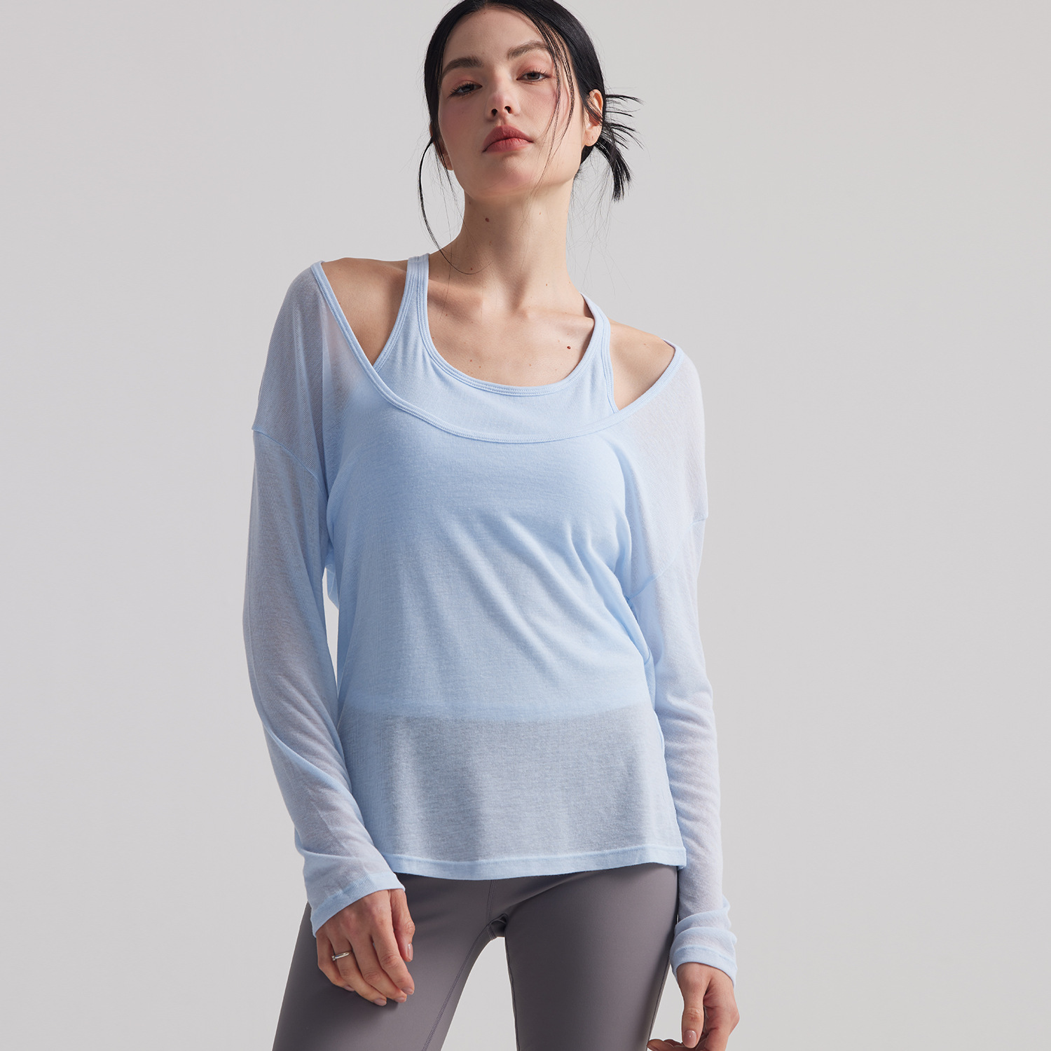 Kadınlar İçin Bol Yarı Şeffaf  - Pilates Yoga Outfit incelemesi ve fiyatı